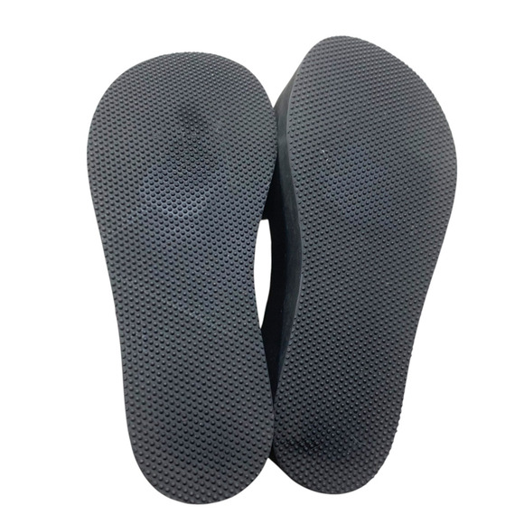 Simon Miller FOAMI Platform Sandals Black/Multi Stripe Thong Size 6.5 EU 36 NEW - Picture 9 of 10